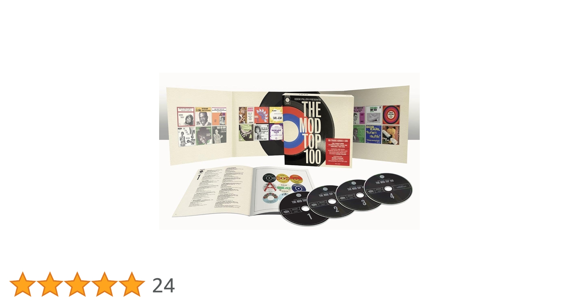 洋楽 EDDIE PILLER PRESENTS MOD TOP 100 (4CD) 61uh+HmbVZL.jpg_BO30,255,255,